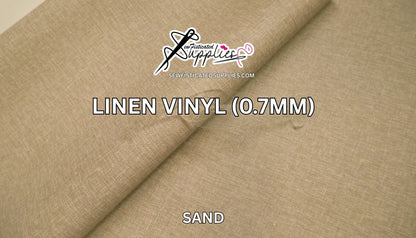 Linen Vinyl - SAND