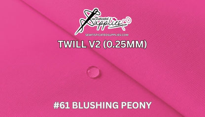 Sewfisticated Twill V2 - #61 Blushing Peony