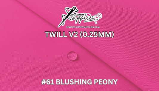 Sewfisticated Twill V2 - #61 Blushing Peony