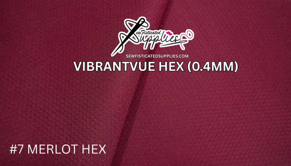 VibrantVue Hexagon - Merlot