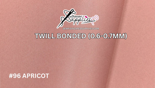 Twill Bonded - APRICOT
