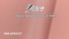 Twill Bonded - APRICOT