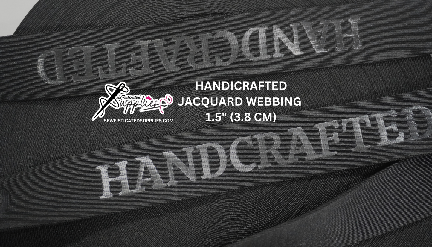 Debossed Jacquard Webbing - per yard