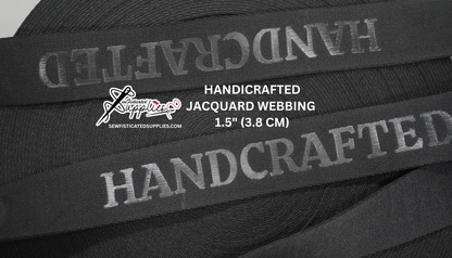 Debossed Jacquard Webbing - per yard