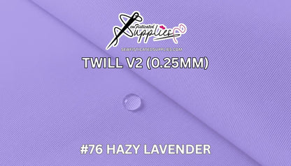 Sewfisticated Twill V2 - #76 Hazy Lavender