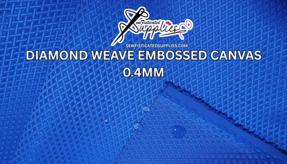 Diamond Weave Embossed Canvas