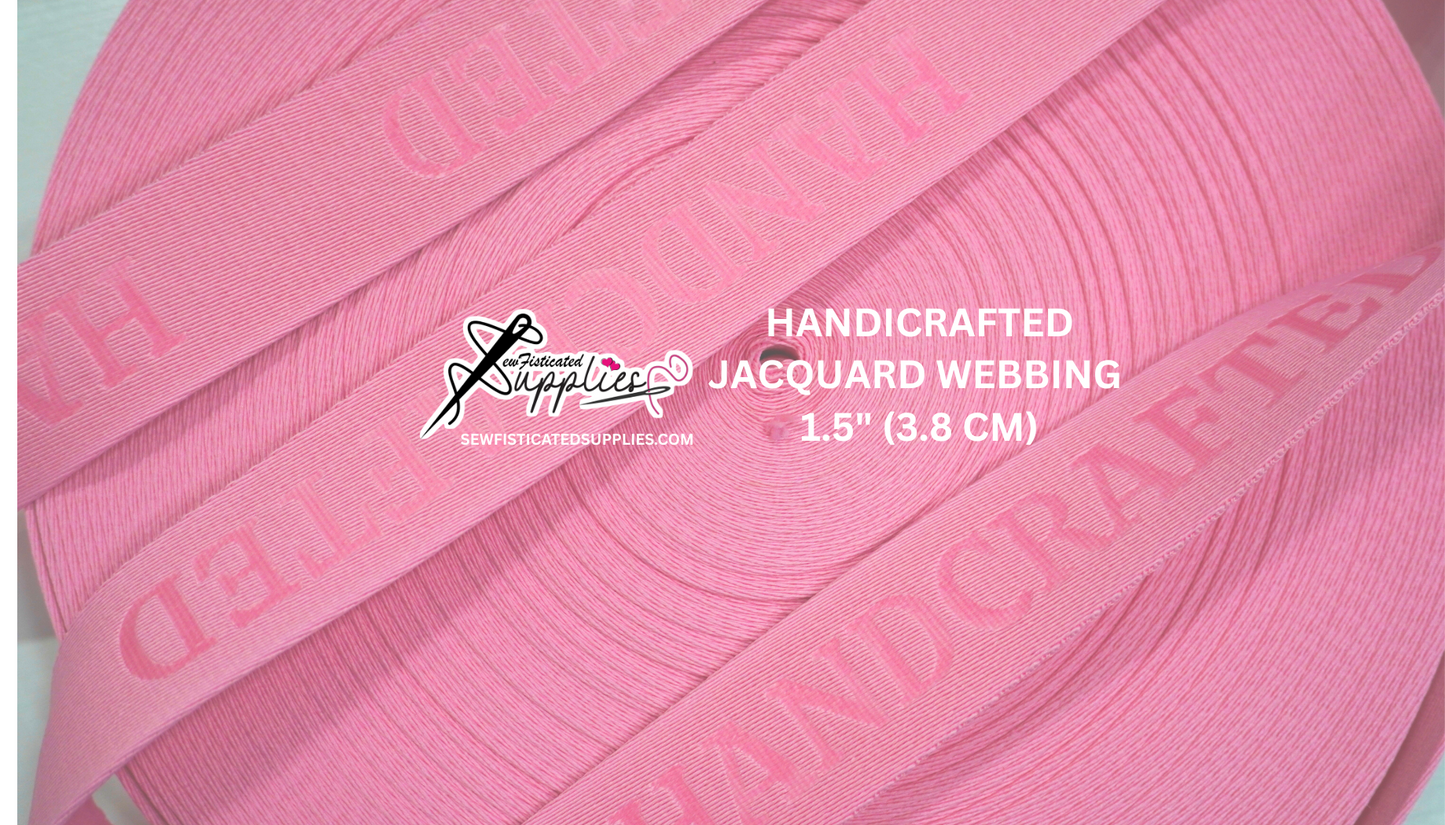 Debossed Jacquard Webbing - per yard