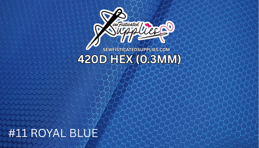 420D Hexagon - Royal Blue
