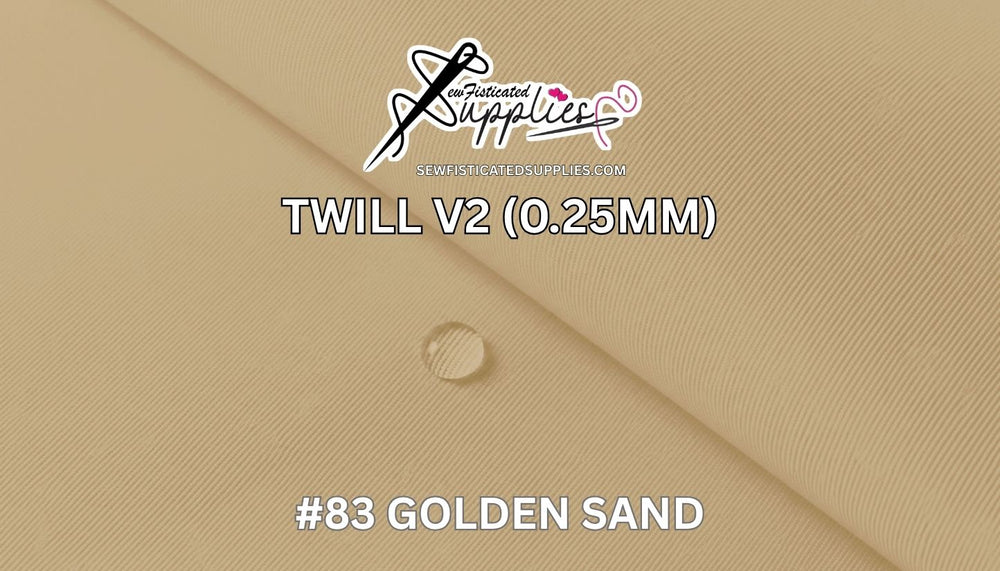 Sewfisticated Twill V2 - #83 Golden Sand