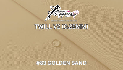 Sewfisticated Twill V2 - #83 Golden Sand