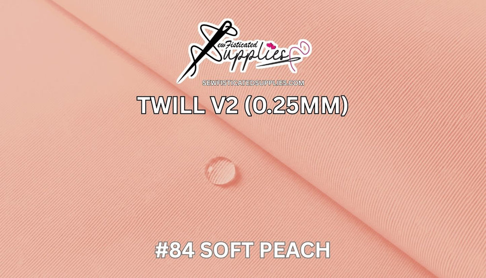 Sewfisticated Twill V2 - #84 Soft Peach