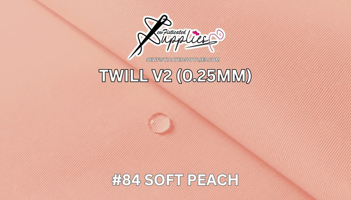 Sewfisticated Twill V2 - #84 Soft Peach