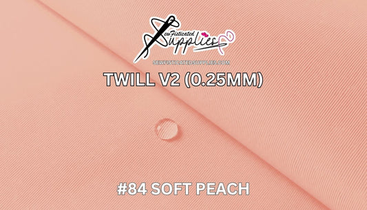 Sewfisticated Twill V2 - #84 Soft Peach