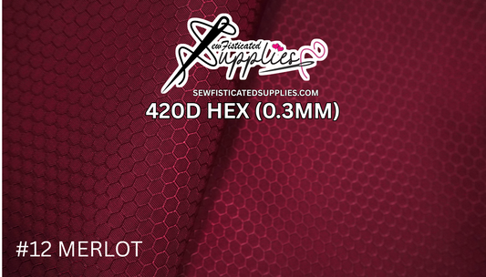 420D Hexagon - Merlot
