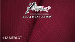 420D Hexagon - Merlot