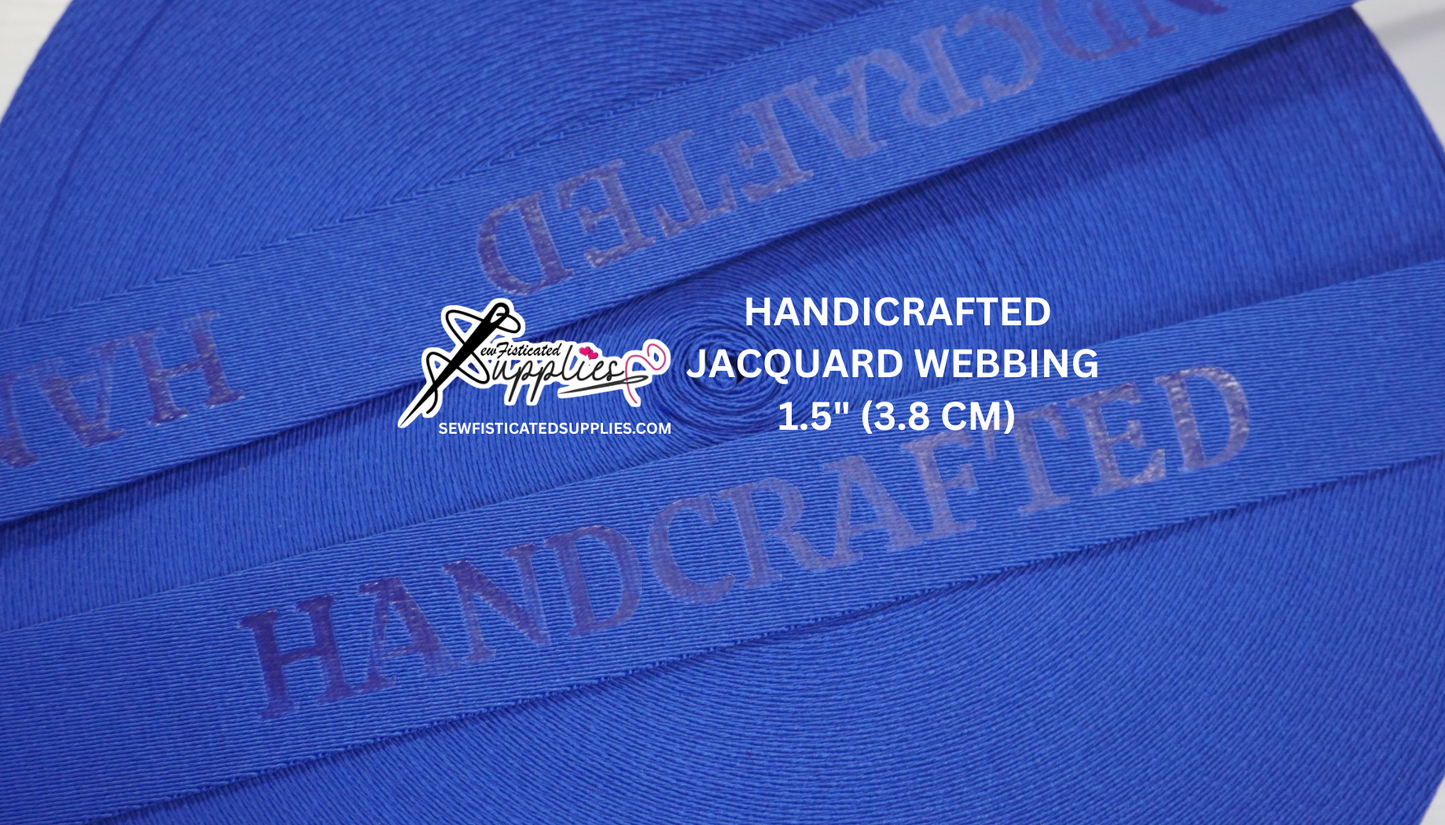 Debossed Jacquard Webbing - per yard