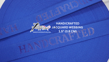 Debossed Jacquard Webbing - per yard