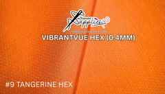 VibrantVue Hexagon - Tangerine