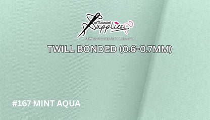 Twill Bonded - MINT AQUA