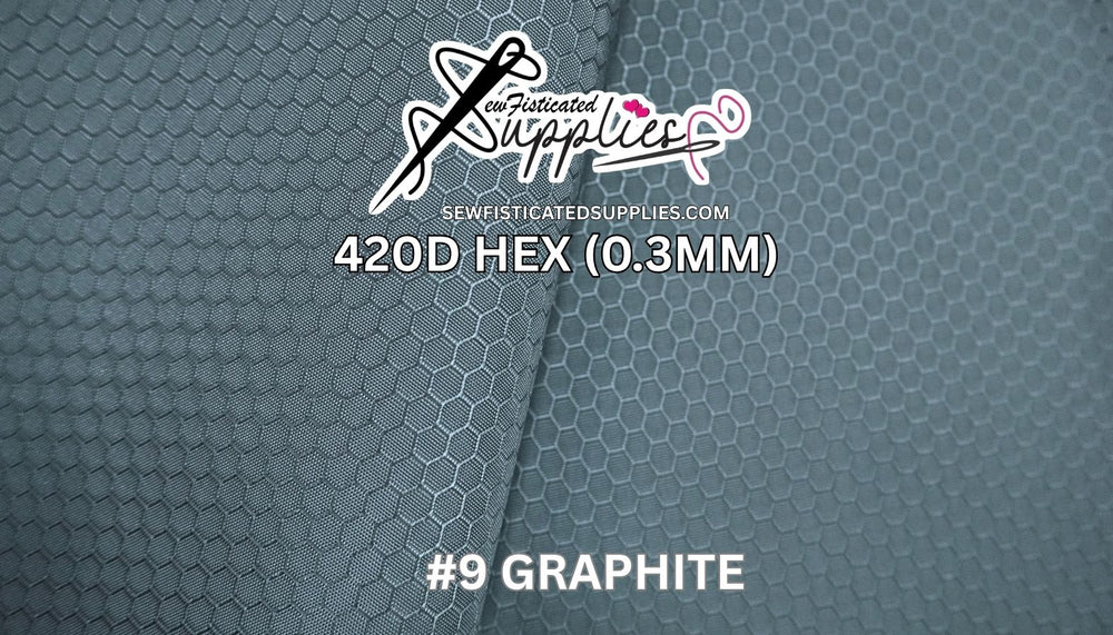 420D Hexagon - Graphite