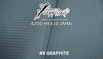 420D Hexagon - Graphite