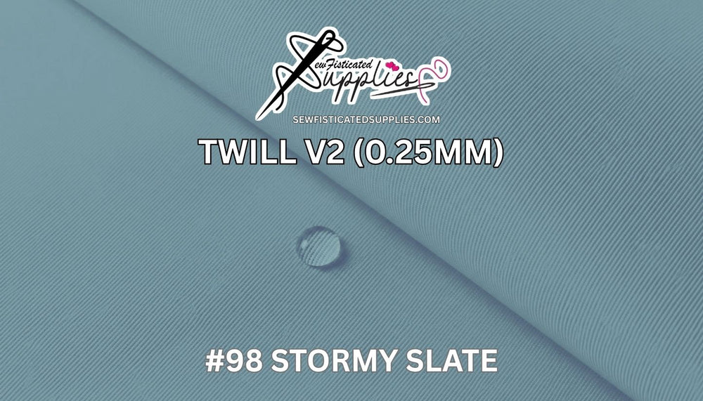 Sewfisticated Twill V2 - #98 Stormy Slate