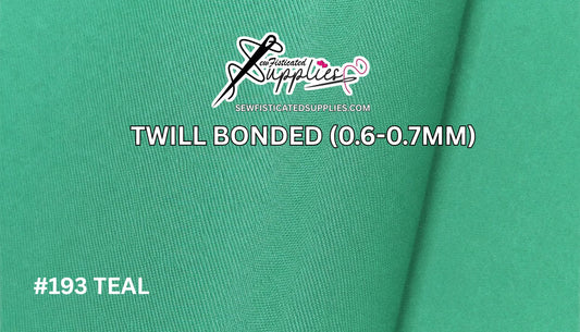Twill Bonded - TEAL