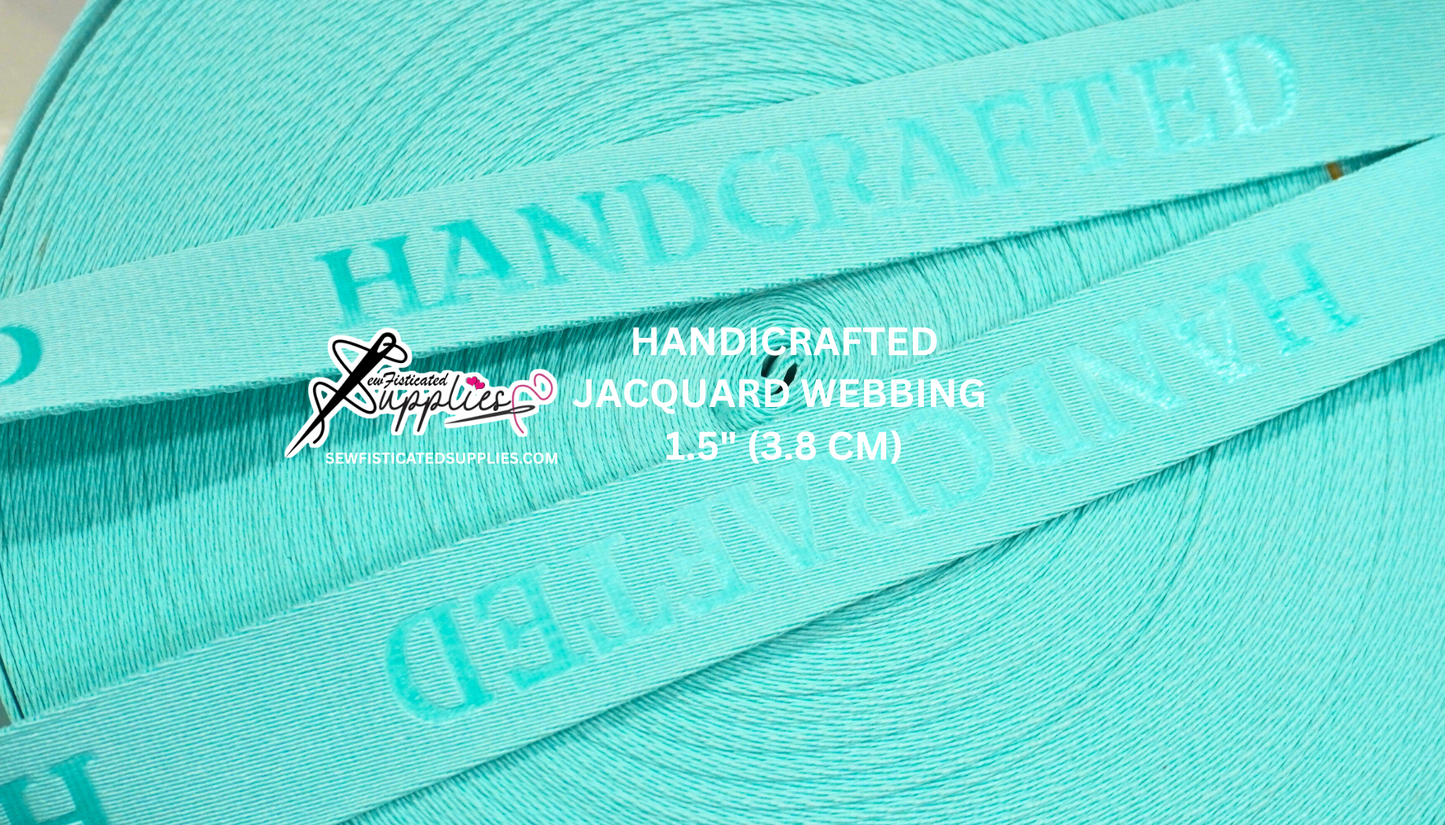 Debossed Jacquard Webbing - per yard