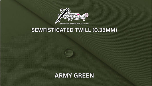 Sewfisticated Twill - ARMY GREEN