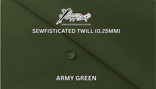 Sewfisticated Twill - ARMY GREEN