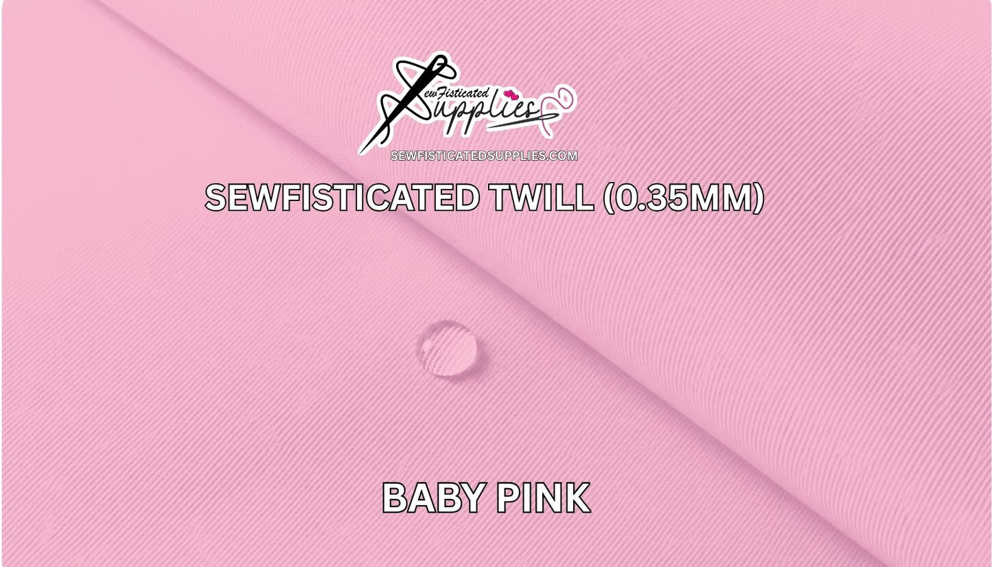 Sewfisticated Twill - BABY PINK