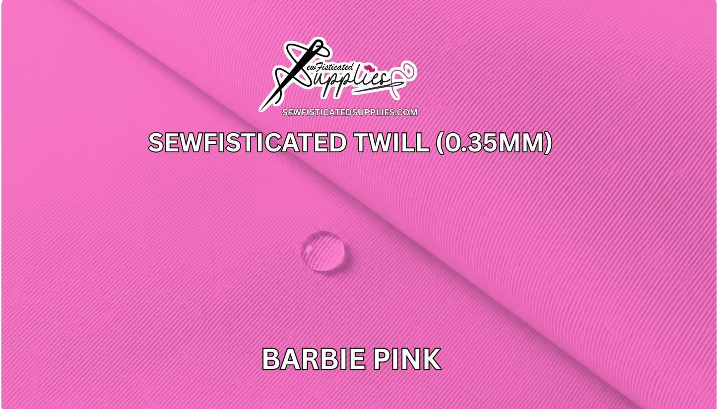 Sewfisticated Twill - BARBIE PINK