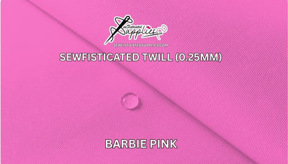 Sewfisticated Twill - BARBIE PINK