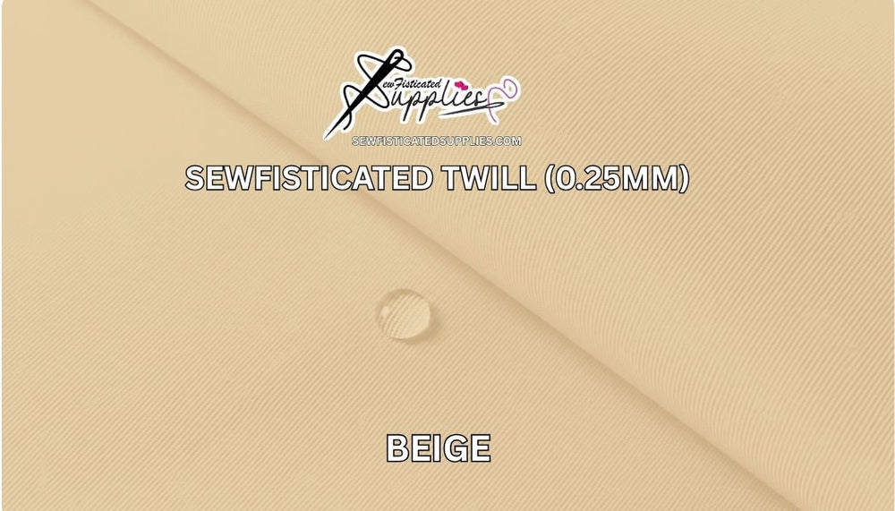 Sewfisticated Twill - BEIGE