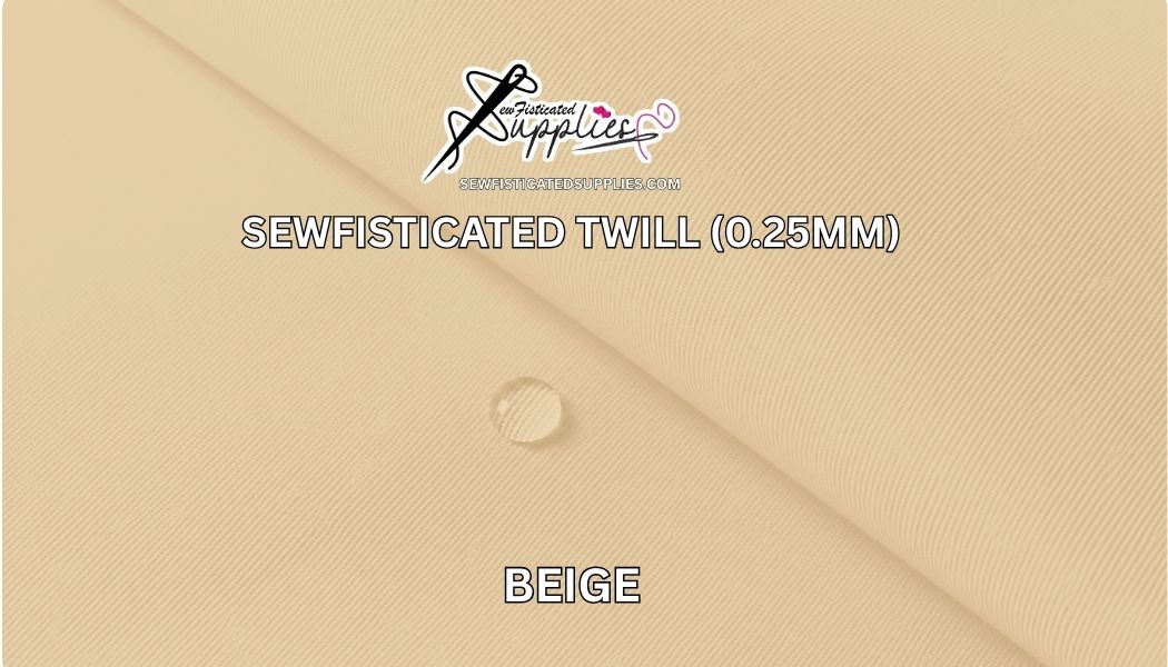 Sewfisticated Twill - BEIGE