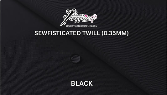 Sewfisticated Twill - BLACK