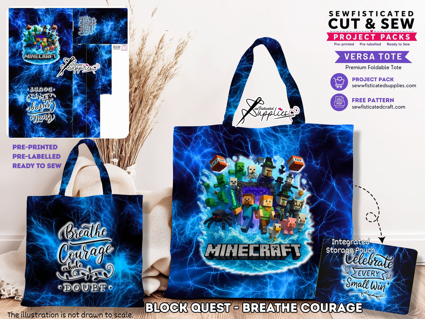 BLOCK QUEST - BREATHE COURAGE (PO#6 C&S#3)