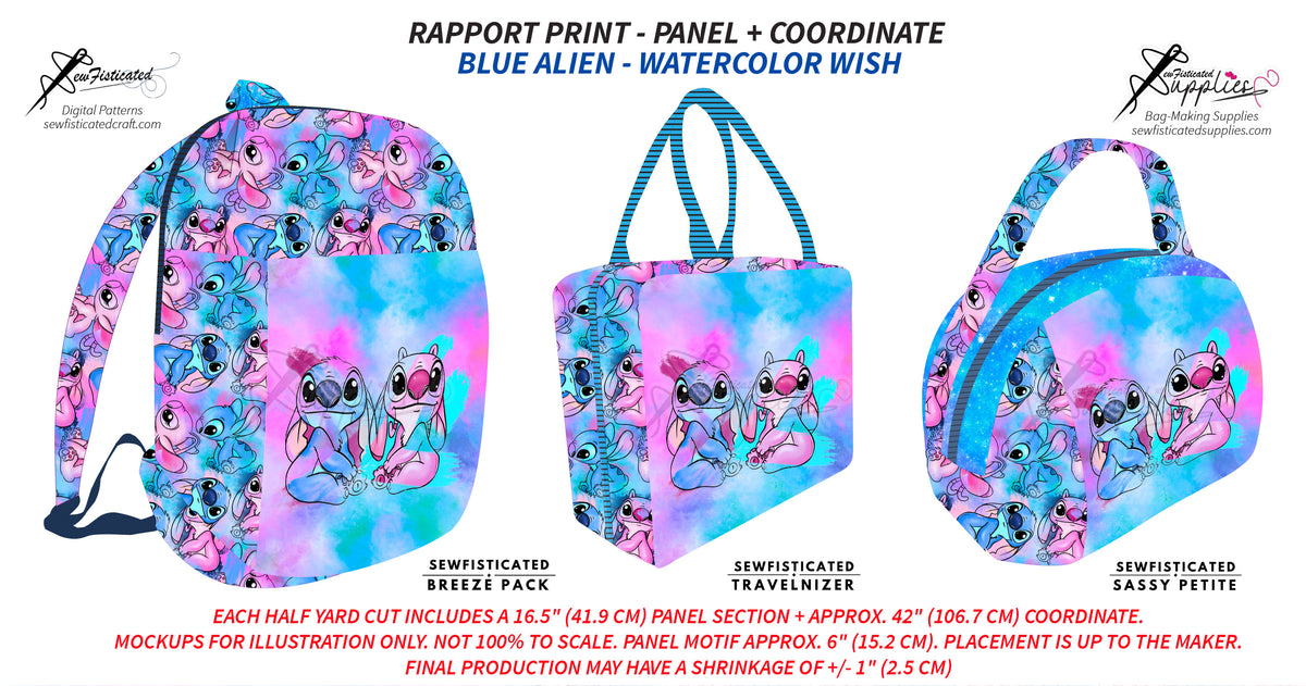 PO8 RAPPORT - BLUE ALIEN (WATERCOLOR WISH)