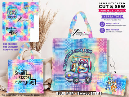 BLUE PUP - SMALL STEPS (PO#6 C&S#3)