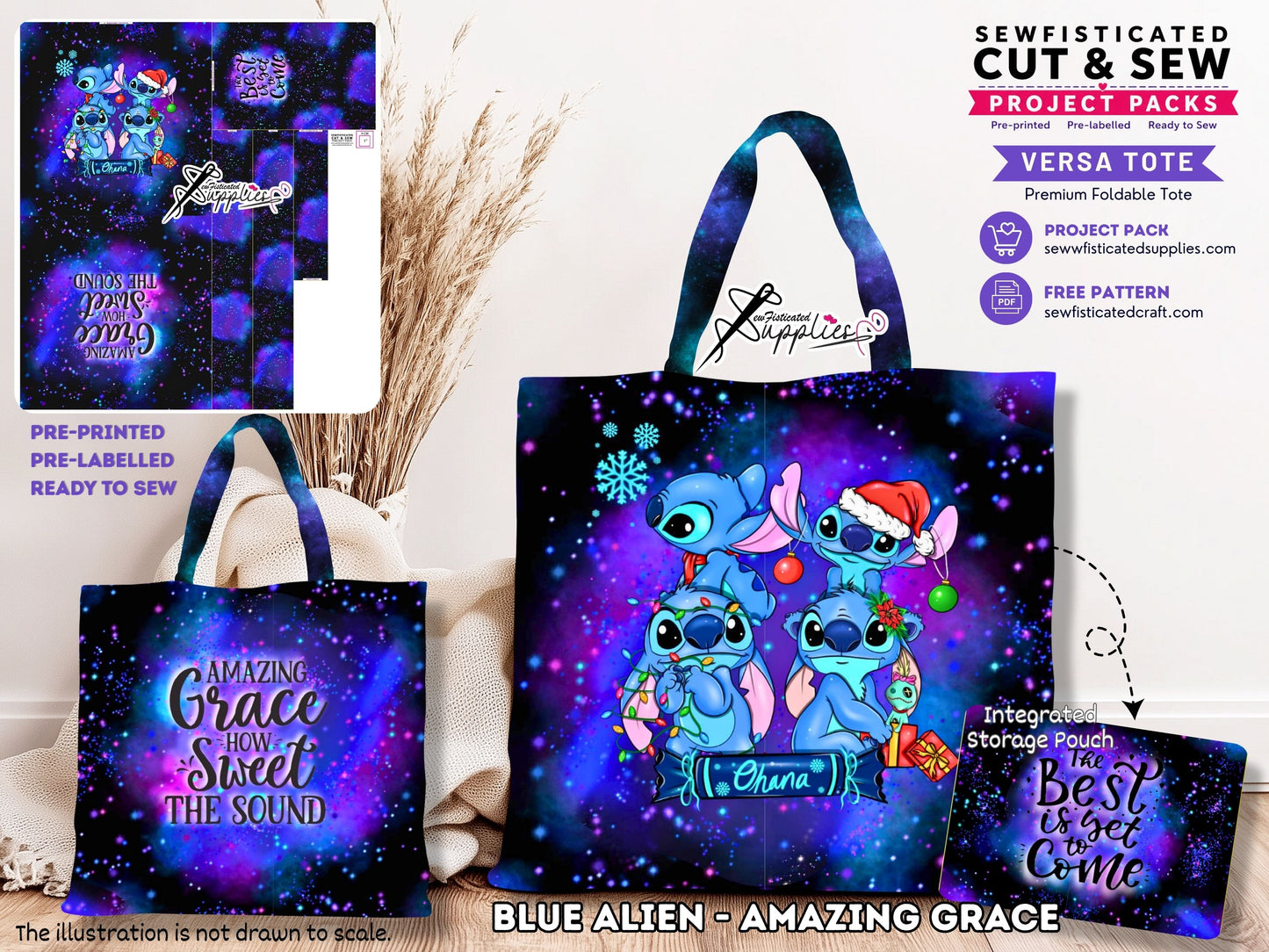 BLUE ALIEN - AMAZING GRACE (PO#6 C&S#3)