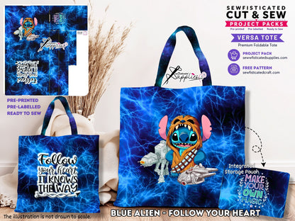BLUE ALIEN - FOLLOW YOUR HEART (PO#6 C&S#3)