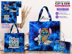 BLUE ALIEN - FOLLOW YOUR HEART (PO#6 C&S#3)