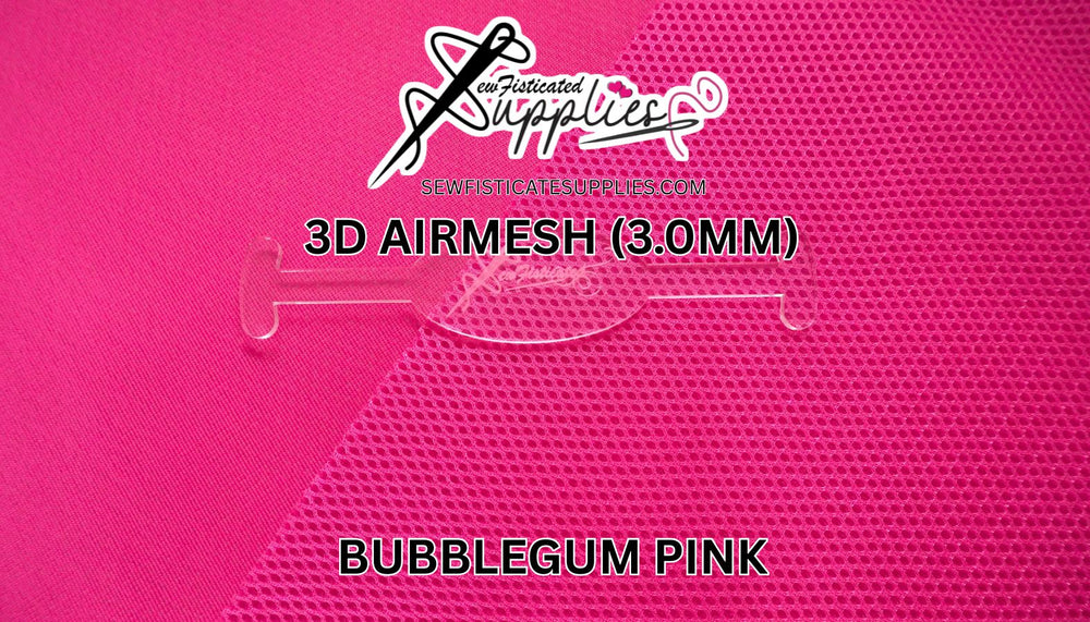 3D Airmesh Foam - BUBBLEGUM PINK