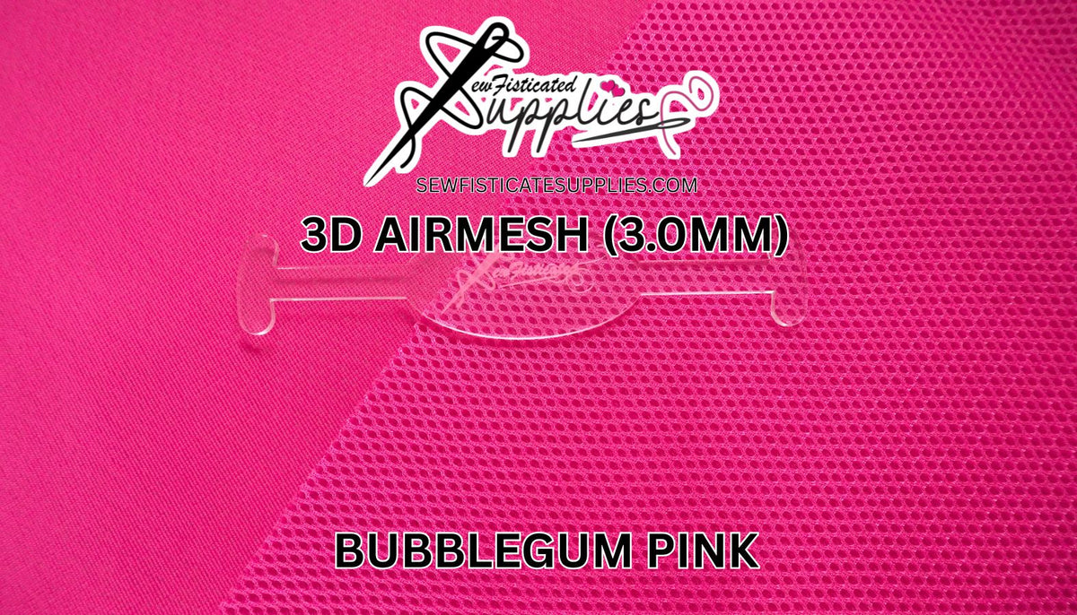 3D Airmesh Foam - BUBBLEGUM PINK