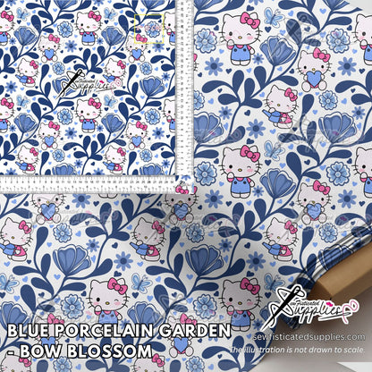 PO7 - BLUE PORCELAIN GARDEN (BOW BLOSSOM)