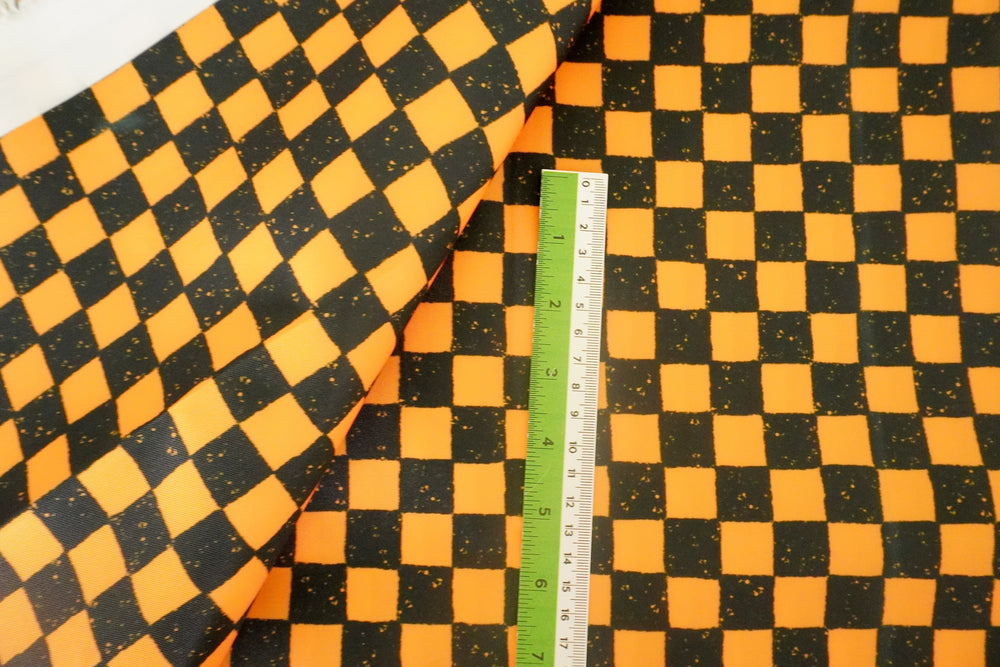 CHECKERED - AMBER GOLD
