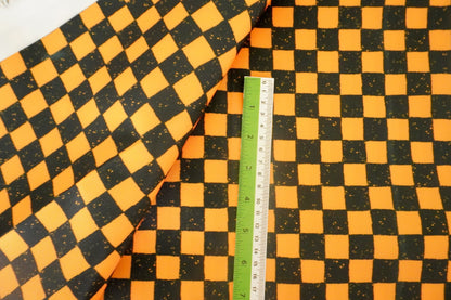 CHECKERED - AMBER GOLD