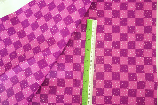 CHECKERED - BERRY GLOW