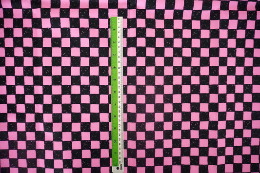 CHECKERED - DUSTY ROSE