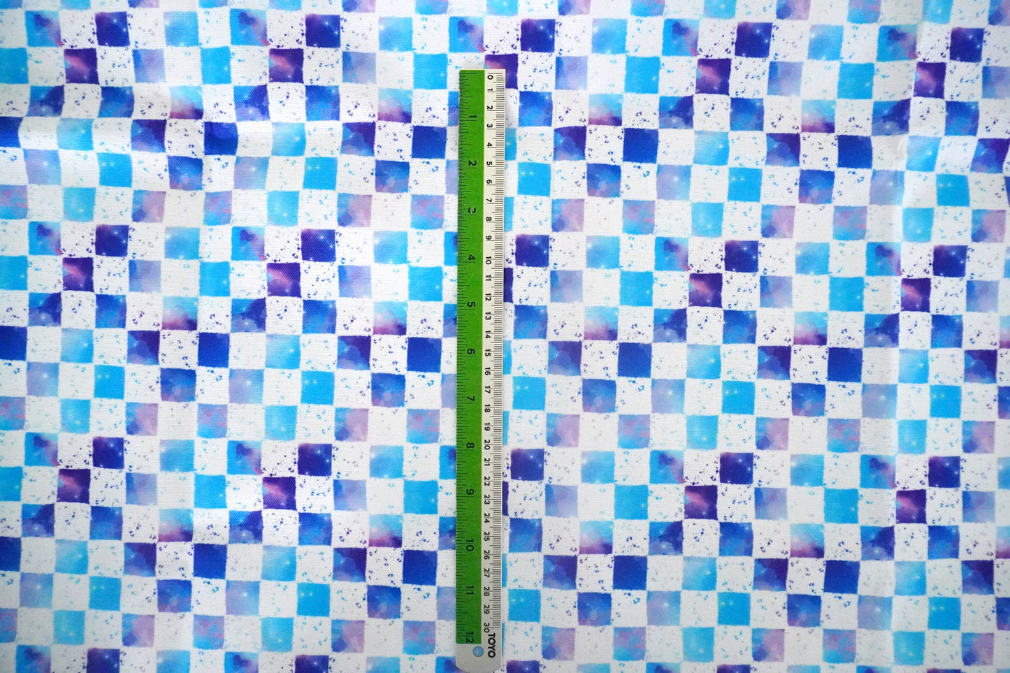 CHECKERED - FROSTED LAGOON